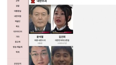 내란범죄혐의자 명단 사이트