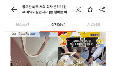 월 500 주는데 절대로 가면 안되는 회사