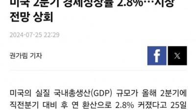 미국 경제 근황