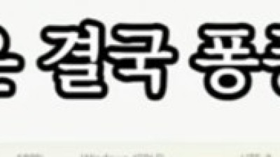 퐁퐁은 결국 퐁퐁한다