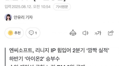 엔씨소프트 신작 아이온2 과도한 뽑기 아이템은 없을 것