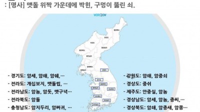 전라도 사투리가 진짜 빡세긴하네
