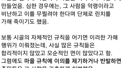 일본 시골 마을의 따돌림 문화, 무라하치부